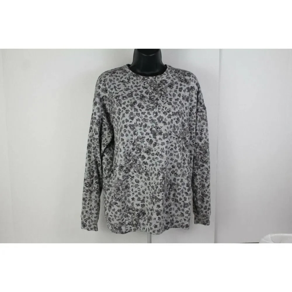 ladies ATHLETA Grey top size S